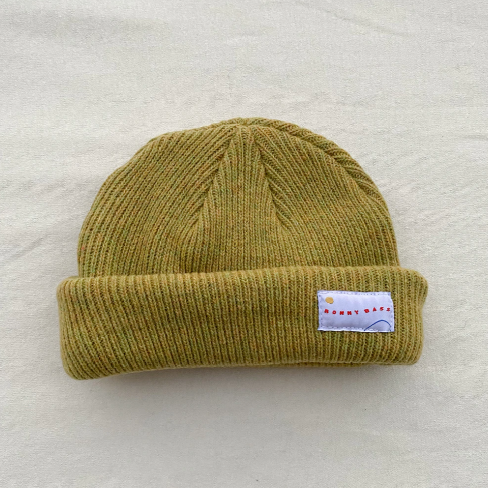 Ochre Merino Wool Cap