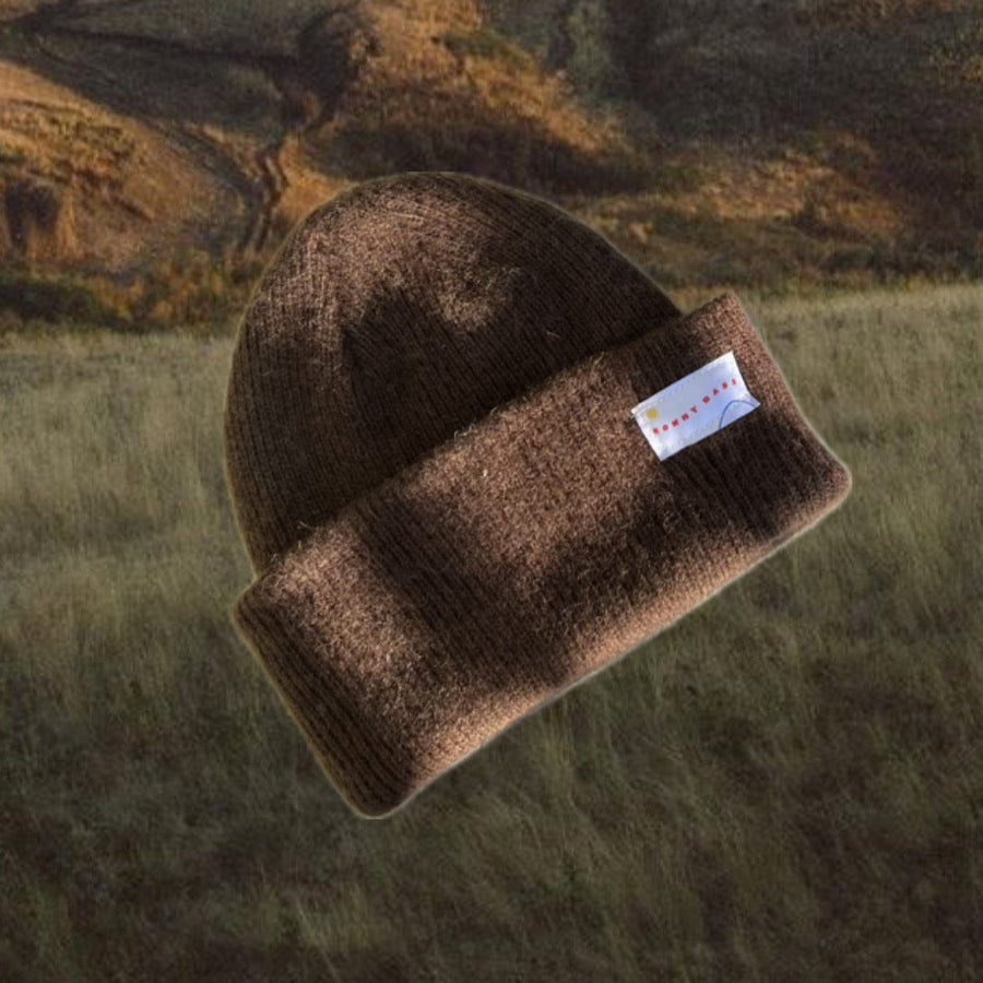 Cocoa Merino Wool Cap