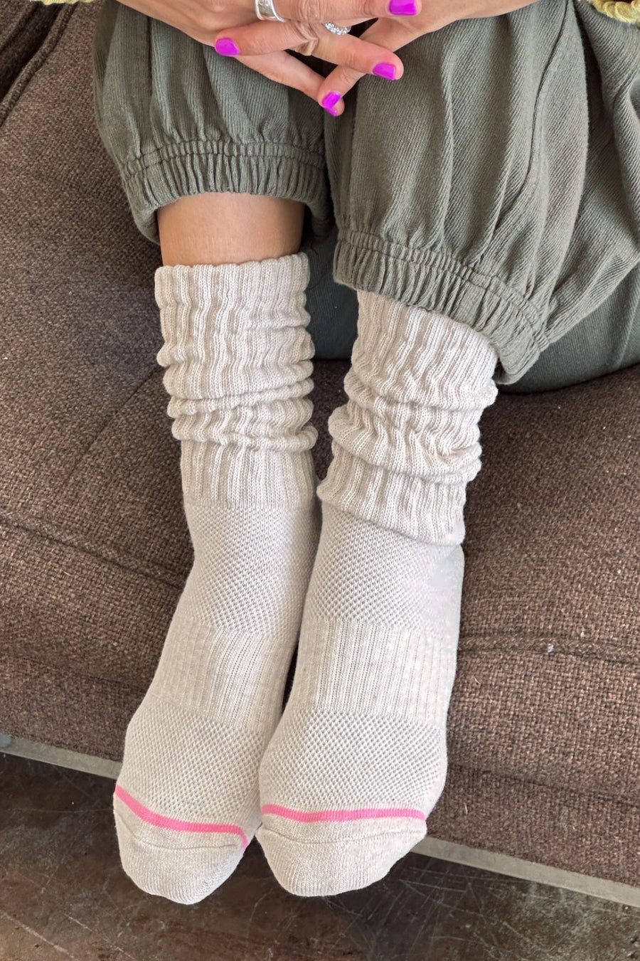 Oat Ballet Socks
