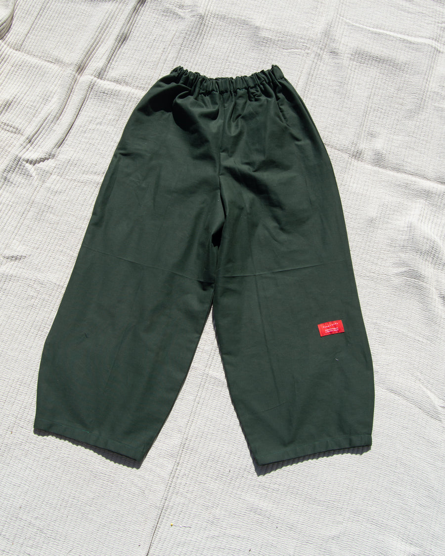 Moss Twill Barrel Pant, M/L