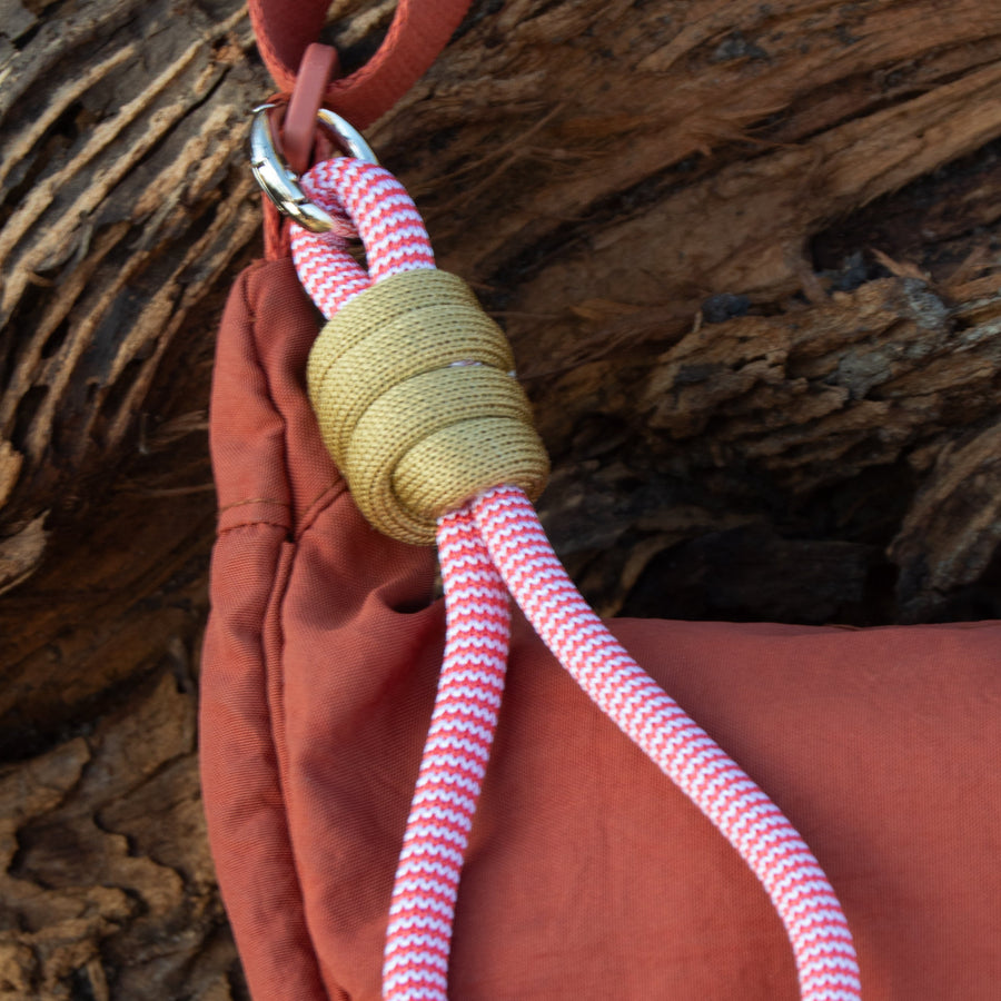 Tulip Colorblock Loop Keychain