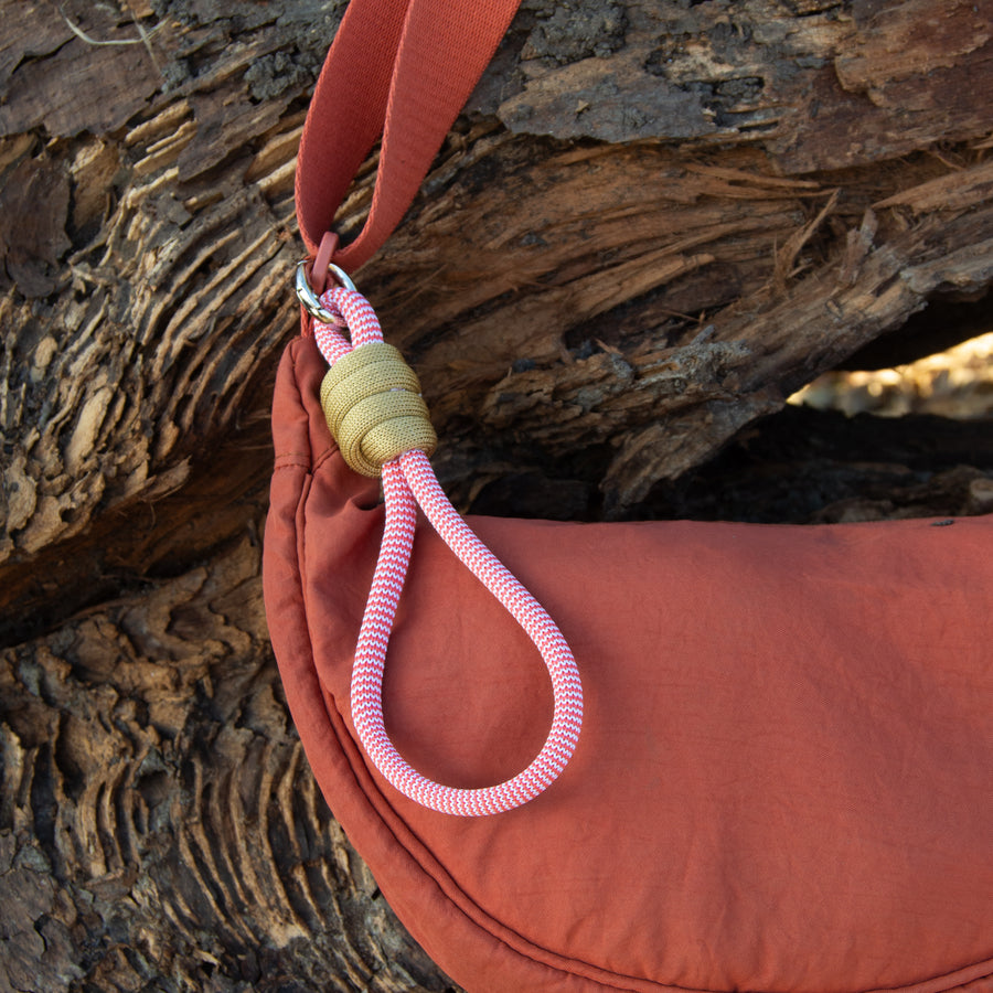 Tulip Colorblock Loop Keychain