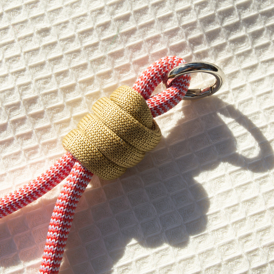 Tulip Colorblock Loop Keychain