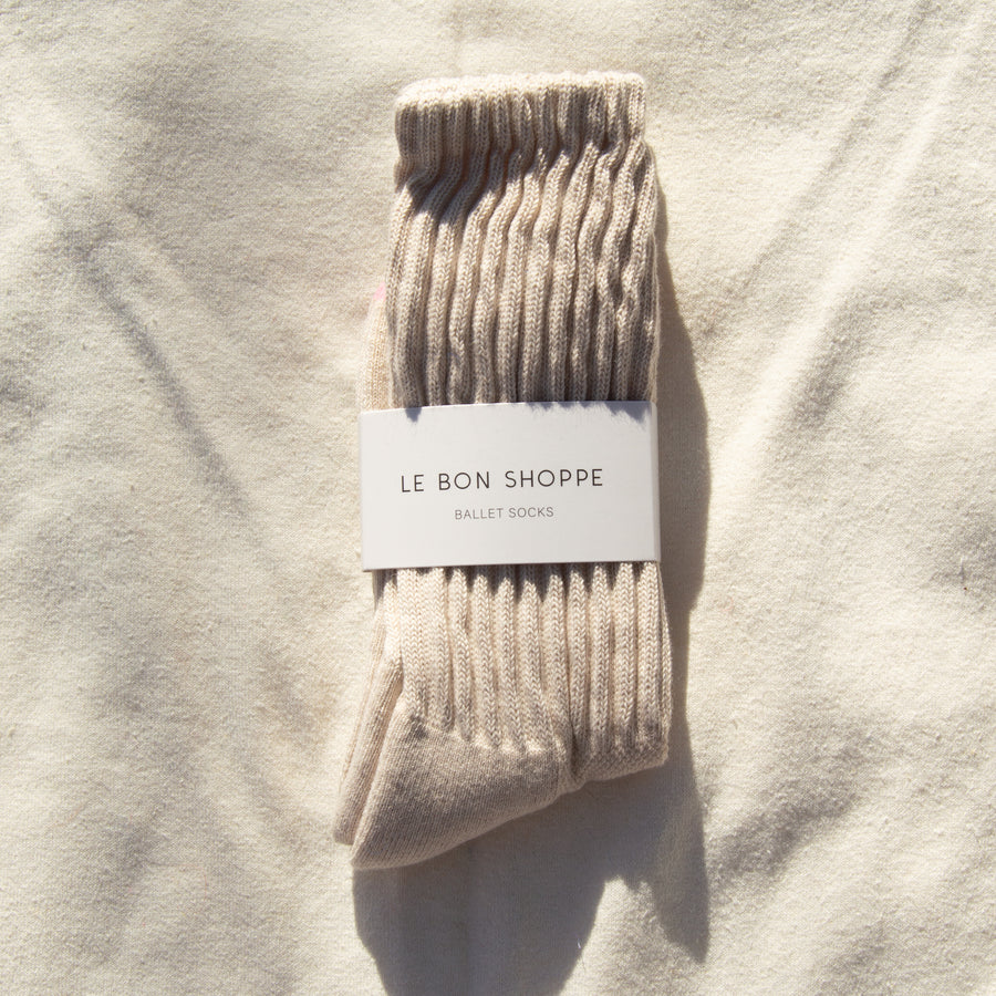 Oat Ballet Socks