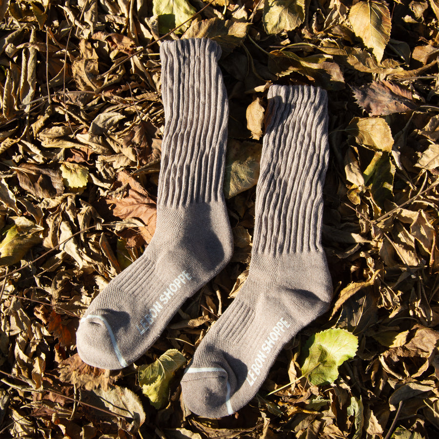 Walnut Ballet Socks