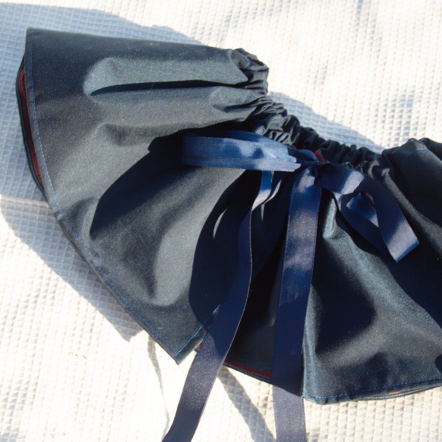 Navy Blue Clown Collar