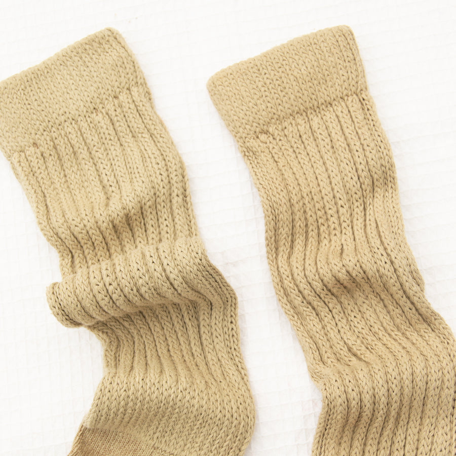 Sand Dune Slouch Socks