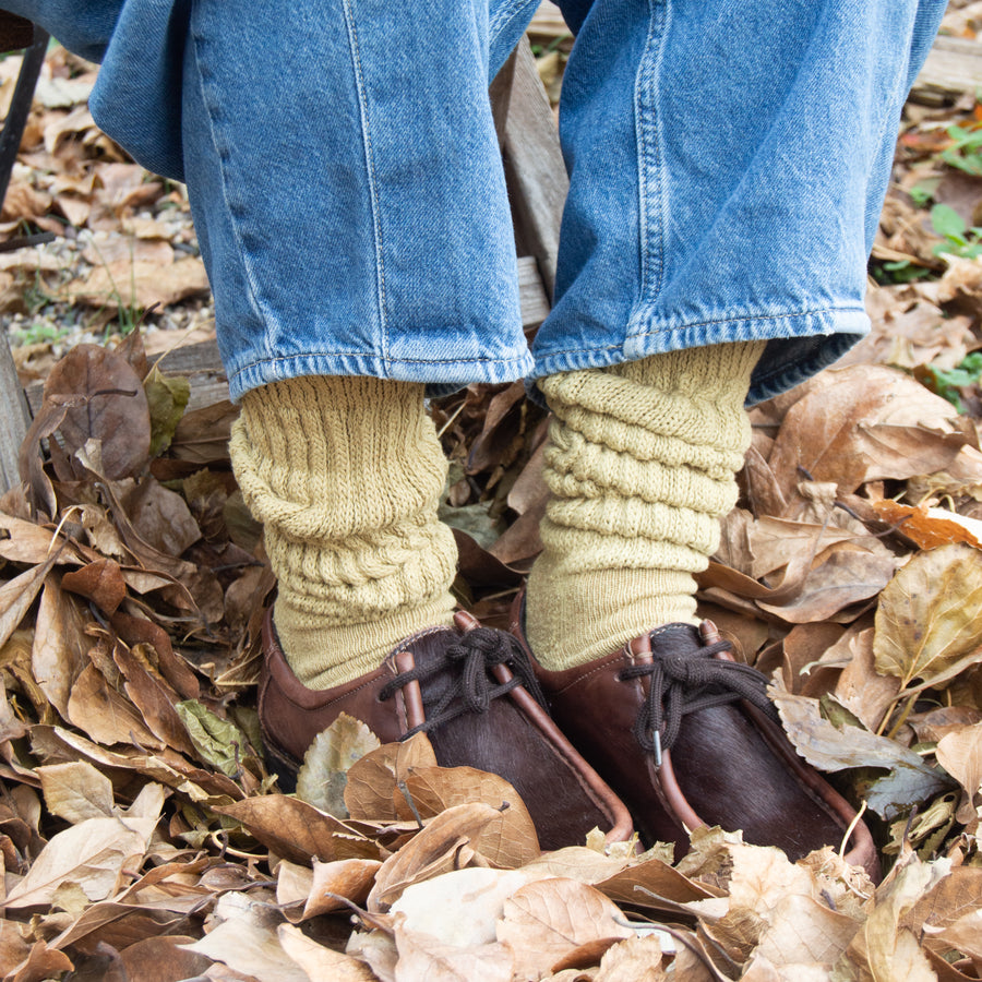Sand Dune Slouch Socks