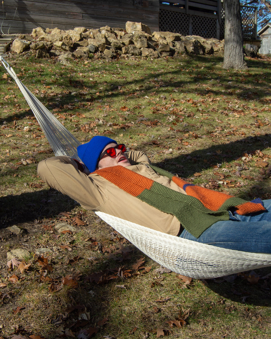 Cobalt Blue Recycled Knit Cap