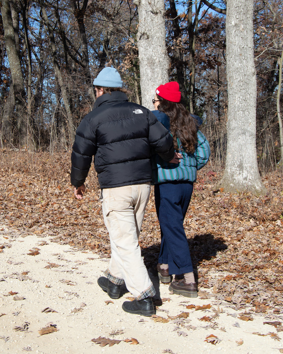 Sky Blue Recycled Knit Cap