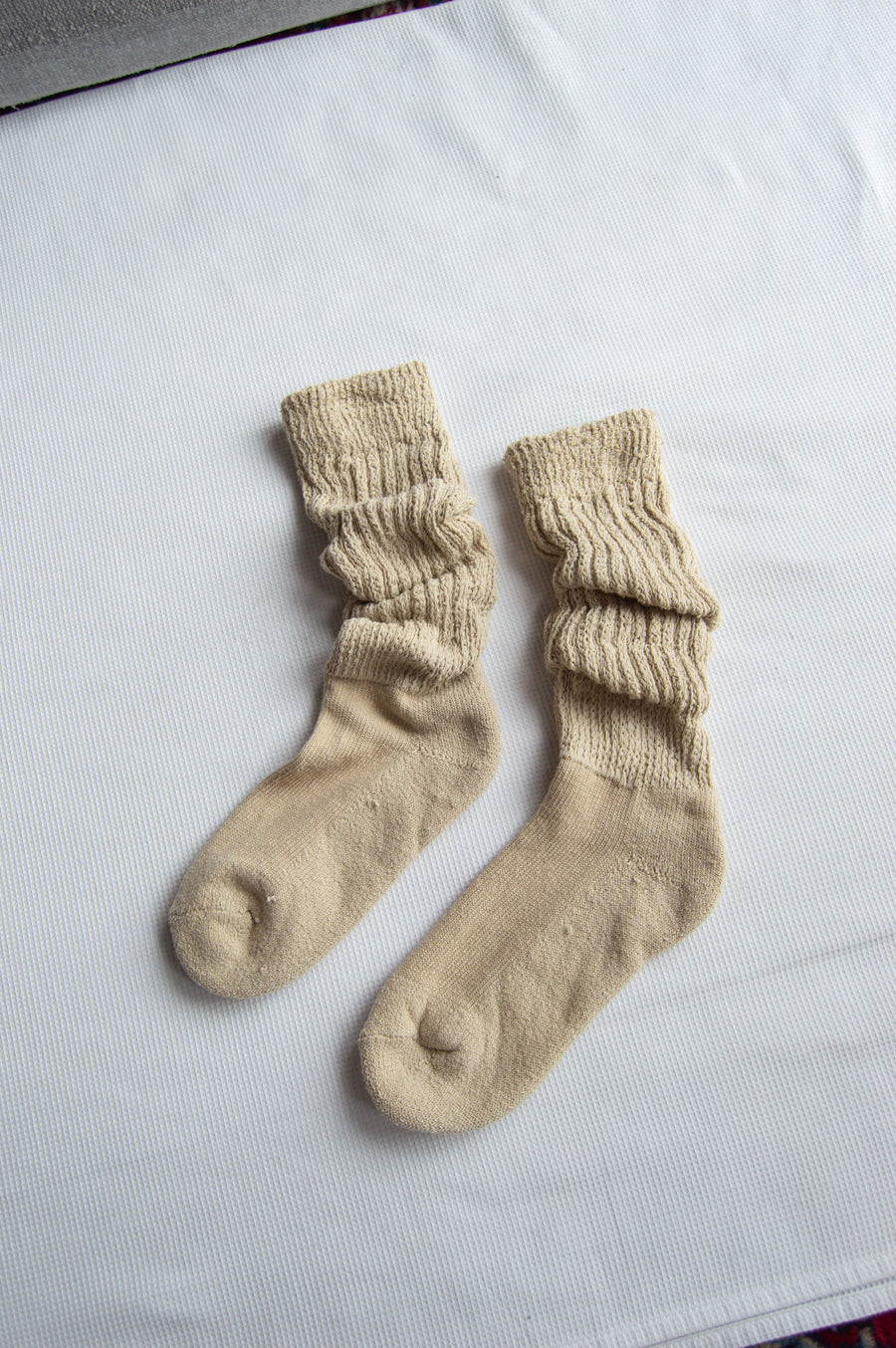 Warm Sand Slouch Sock