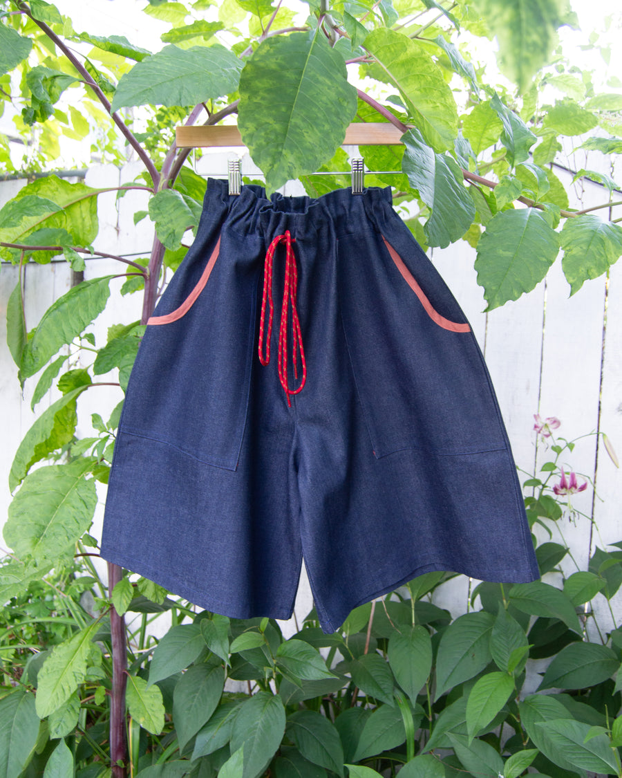 Denim Culottes, S-2XL