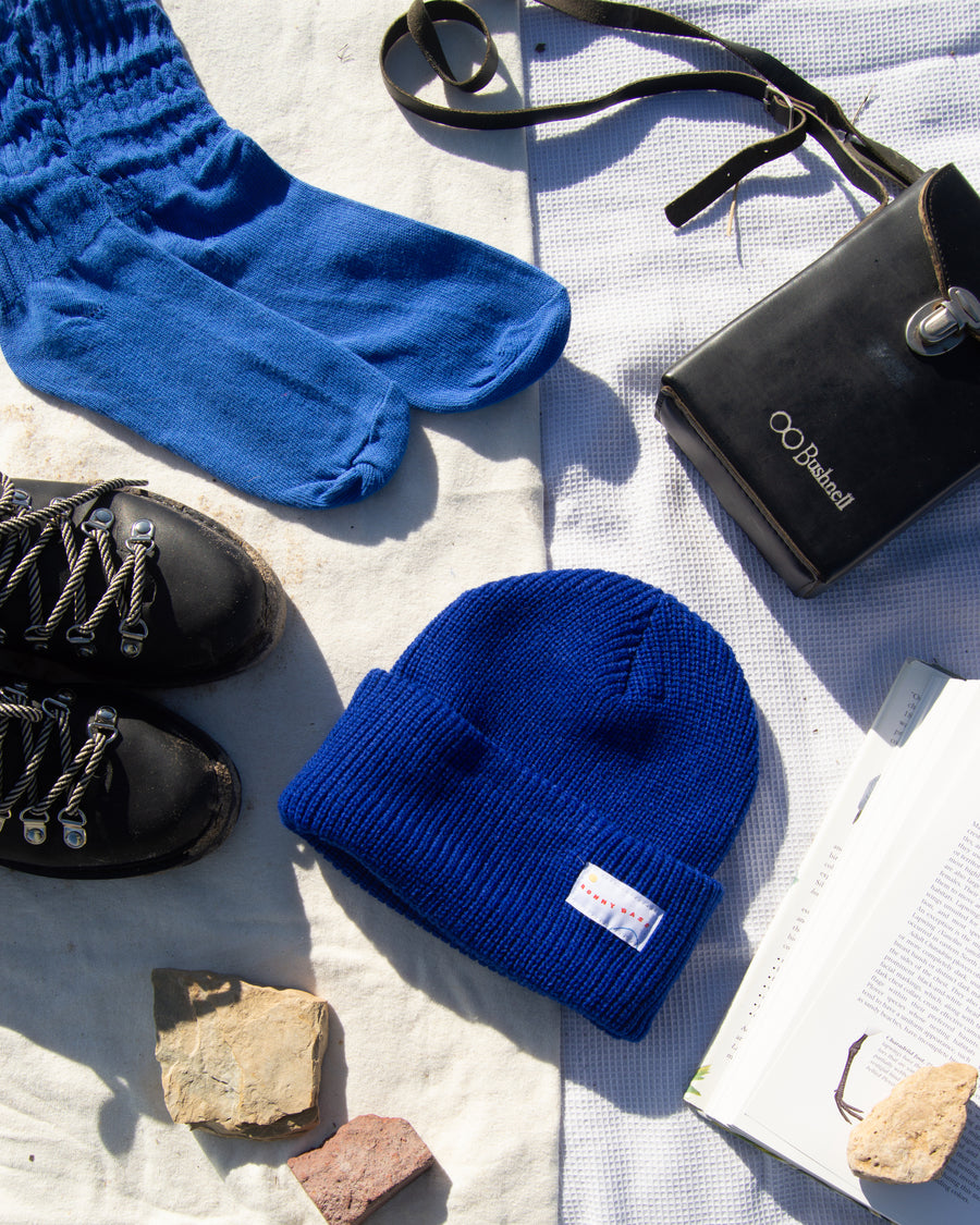 Cobalt Knit Cap