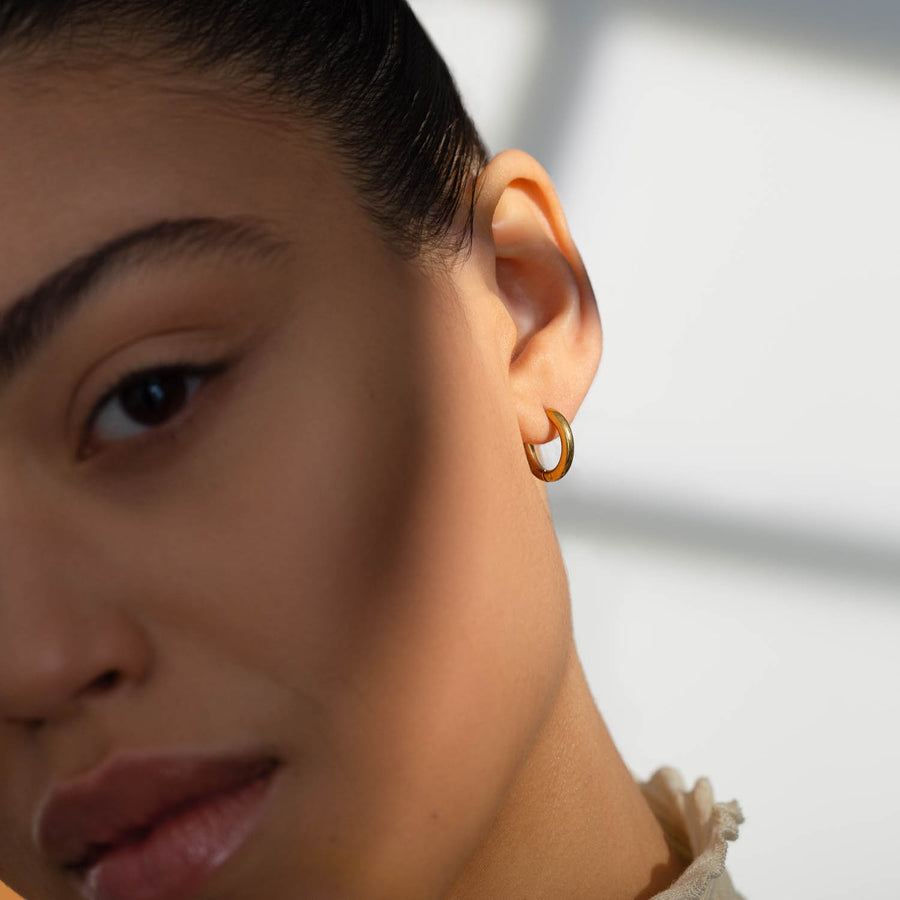 Gold Small Hoops