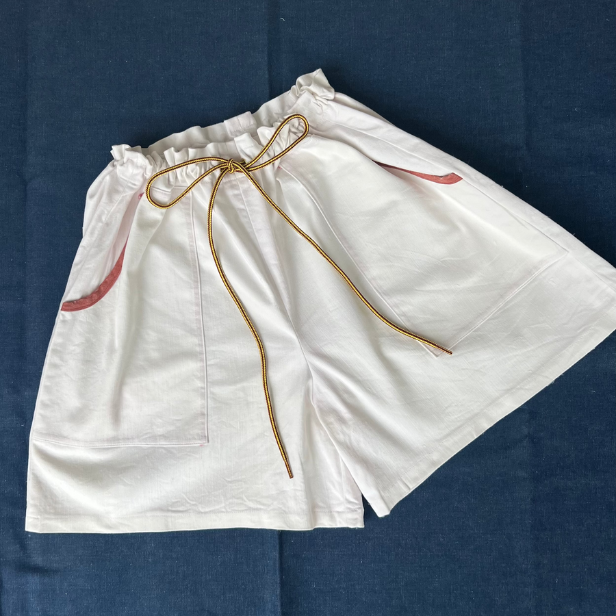 Undyed Twill Garden Shorts, S-XL