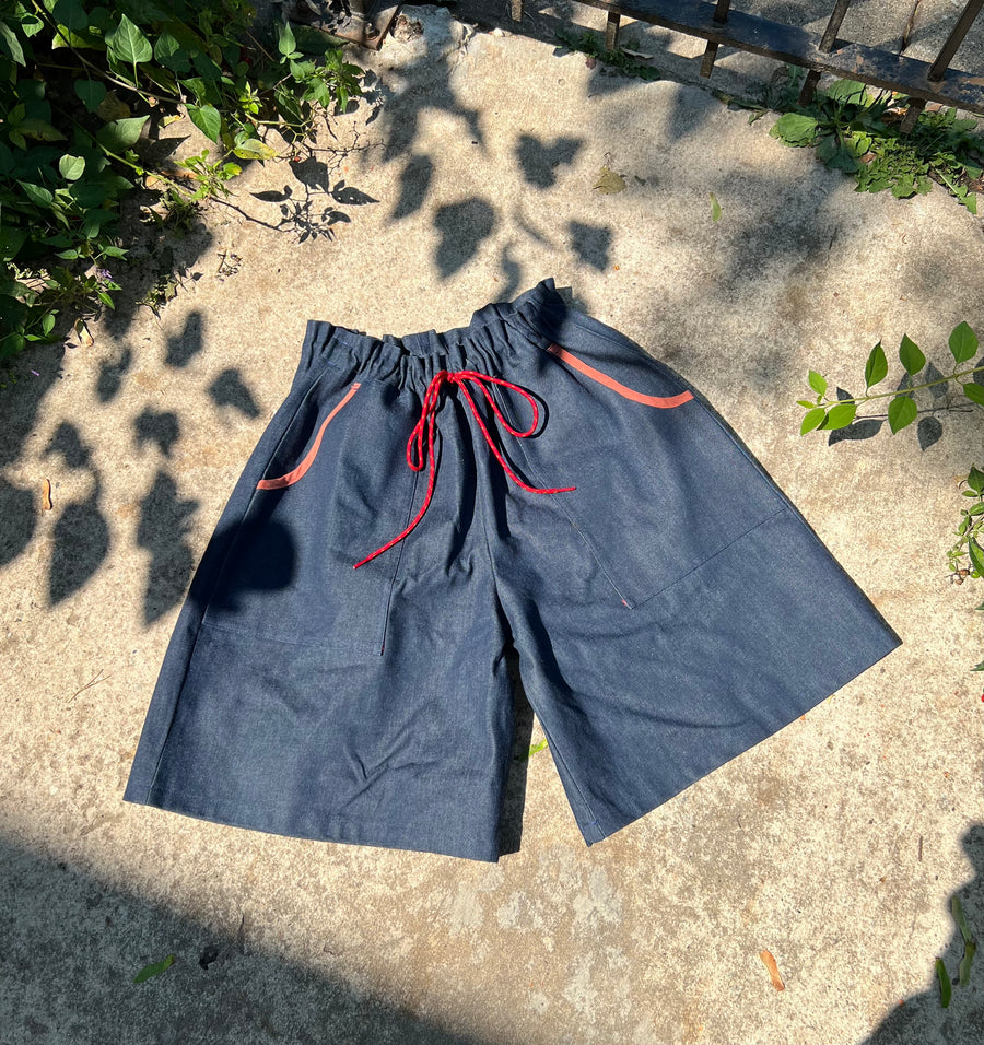 Denim Culottes, S-2XL