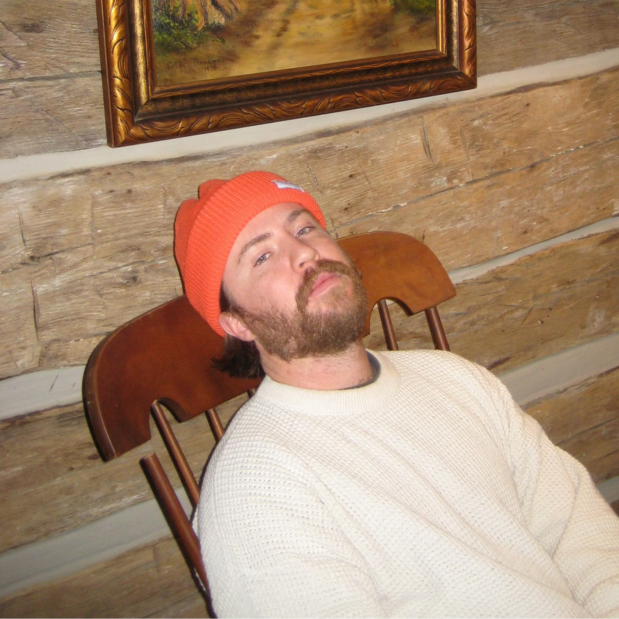 Hunter Orange Recycled Knit Cap