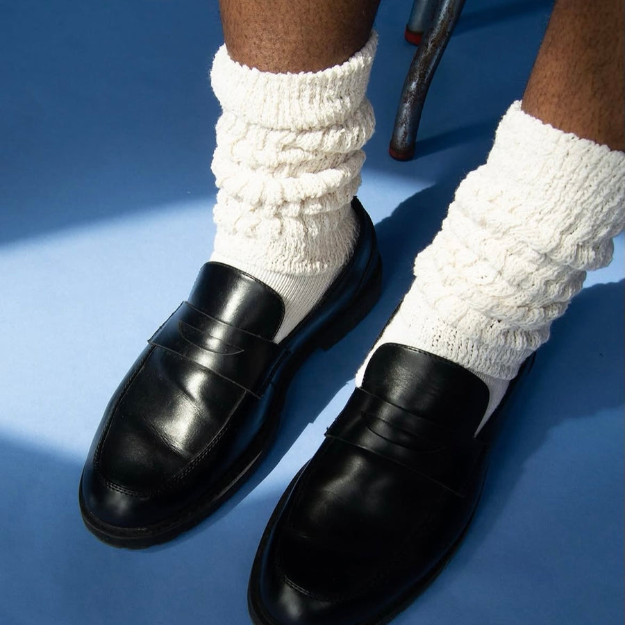Natural Slouch Socks