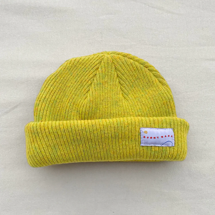 Lemon Merino Wool Cap