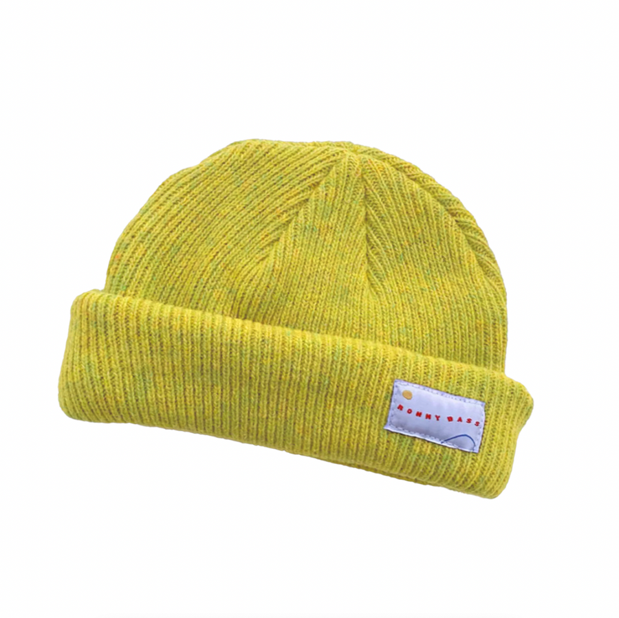 Lemon Merino Wool Cap