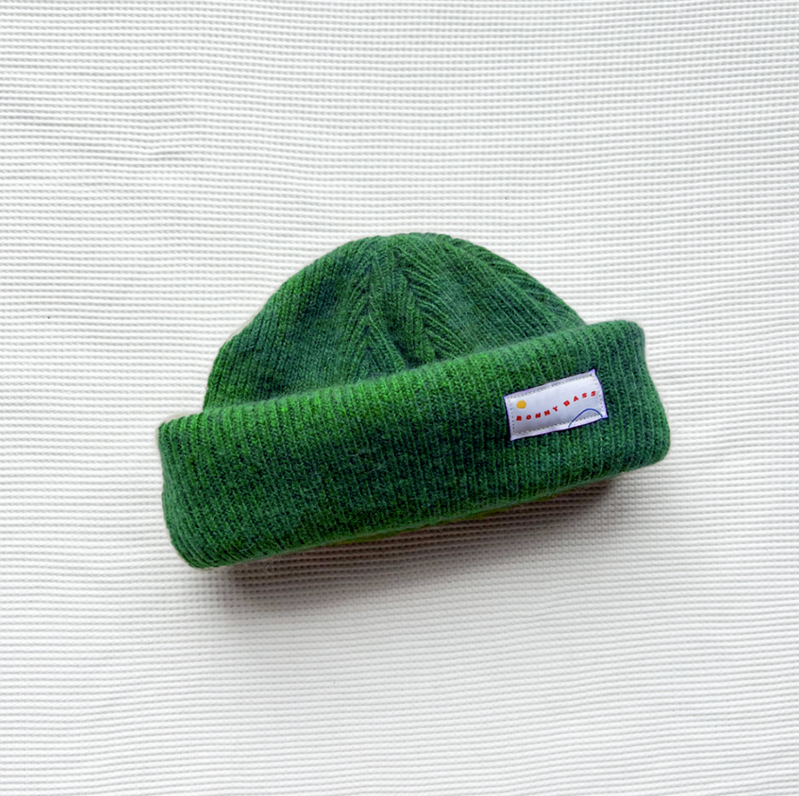 Emerald Merino Wool Cap