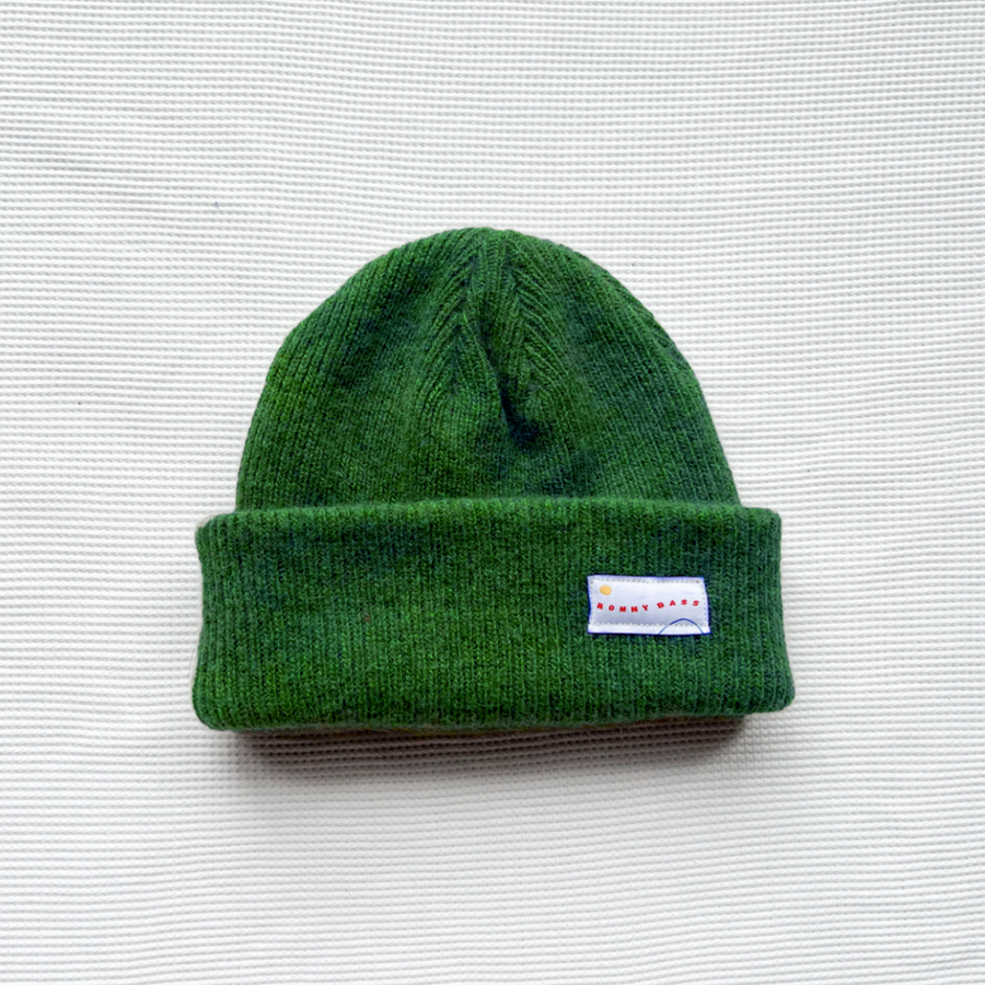 Emerald Merino Wool Cap