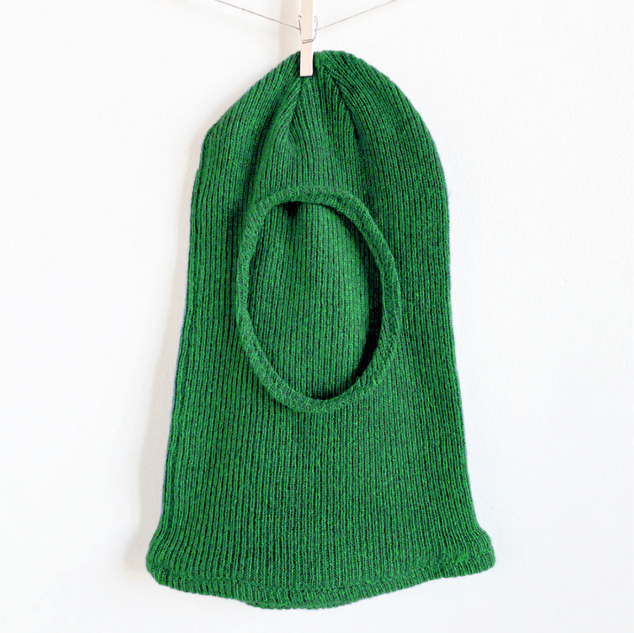 Emerald Merino Wool Balaclava