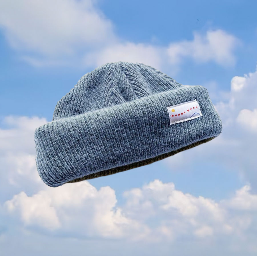 Sky Merino Wool Cap