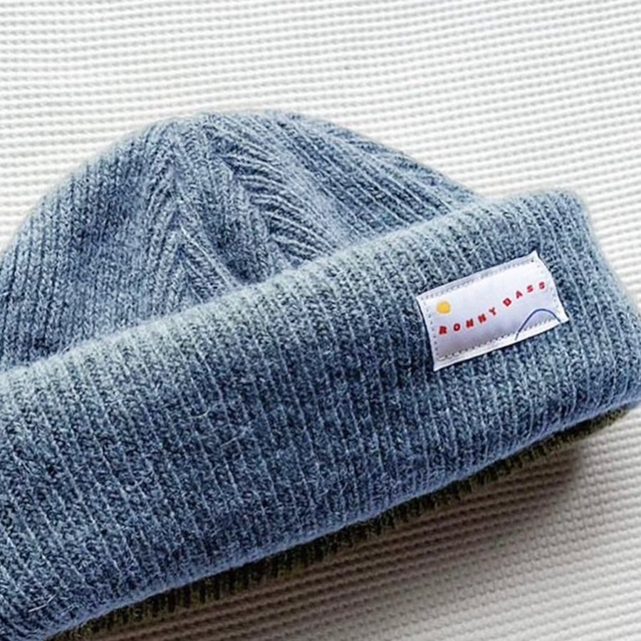 Sky Merino Wool Cap