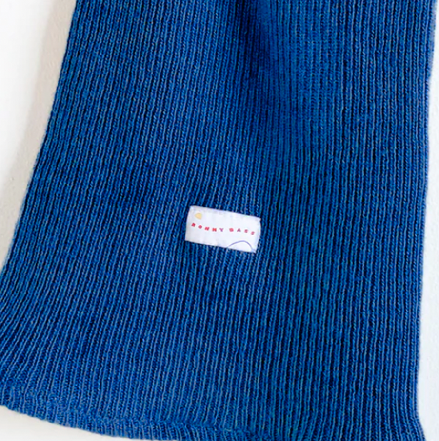 Cobalt Merino Wool Balaclava