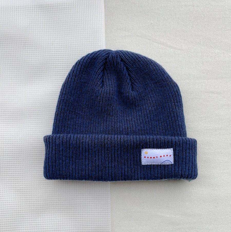 Deep Ocean Merino Wool Cap