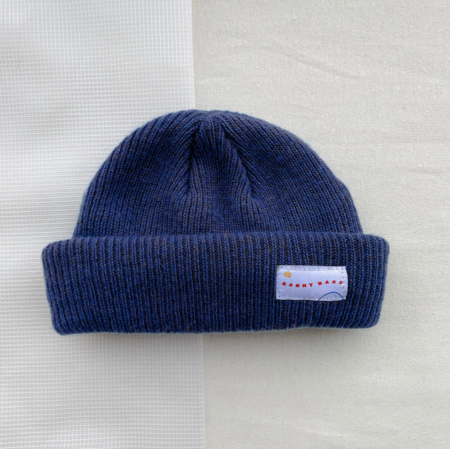 Deep Ocean Merino Wool Cap