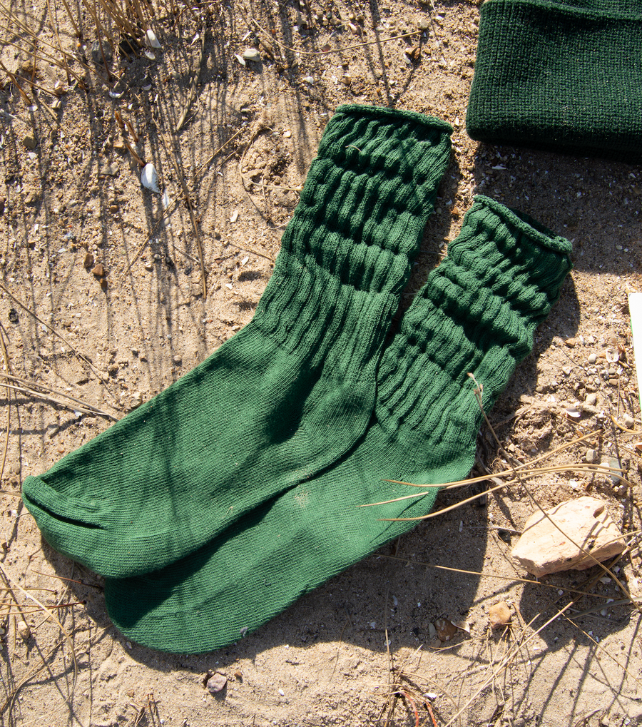 Forest Slouch Sock