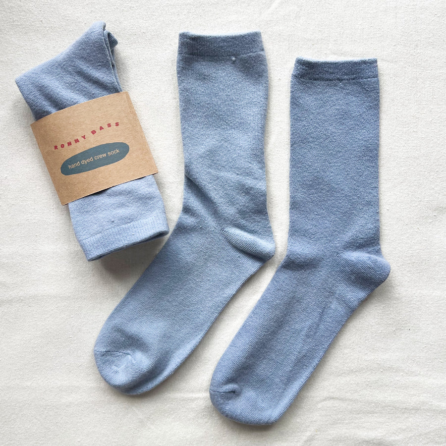 Blue Heron Crew Sock