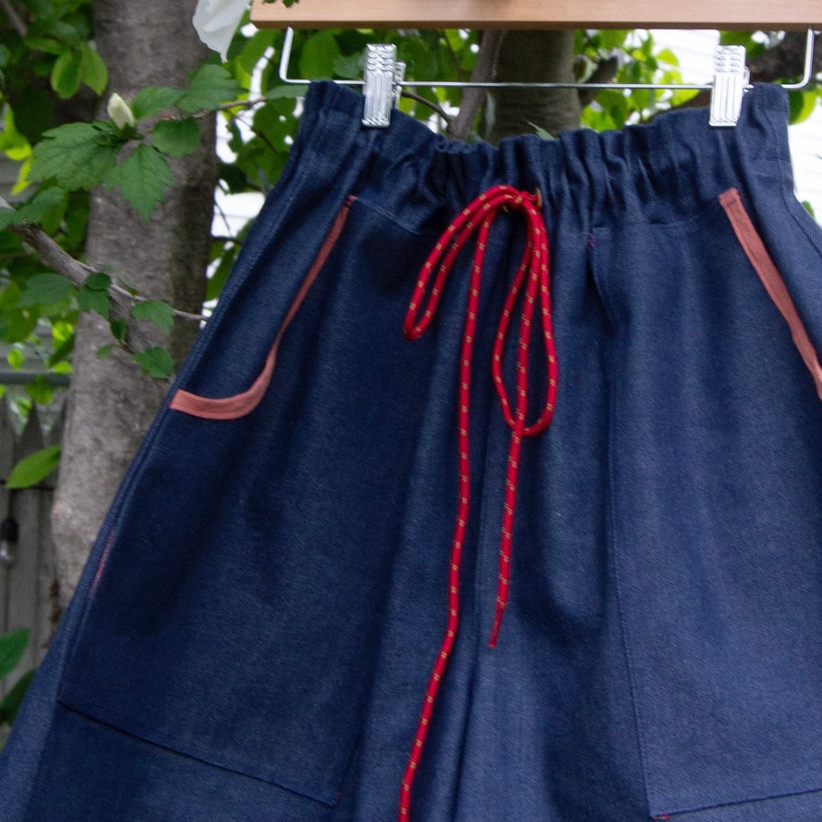 Denim Garden Shorts, S-2XL