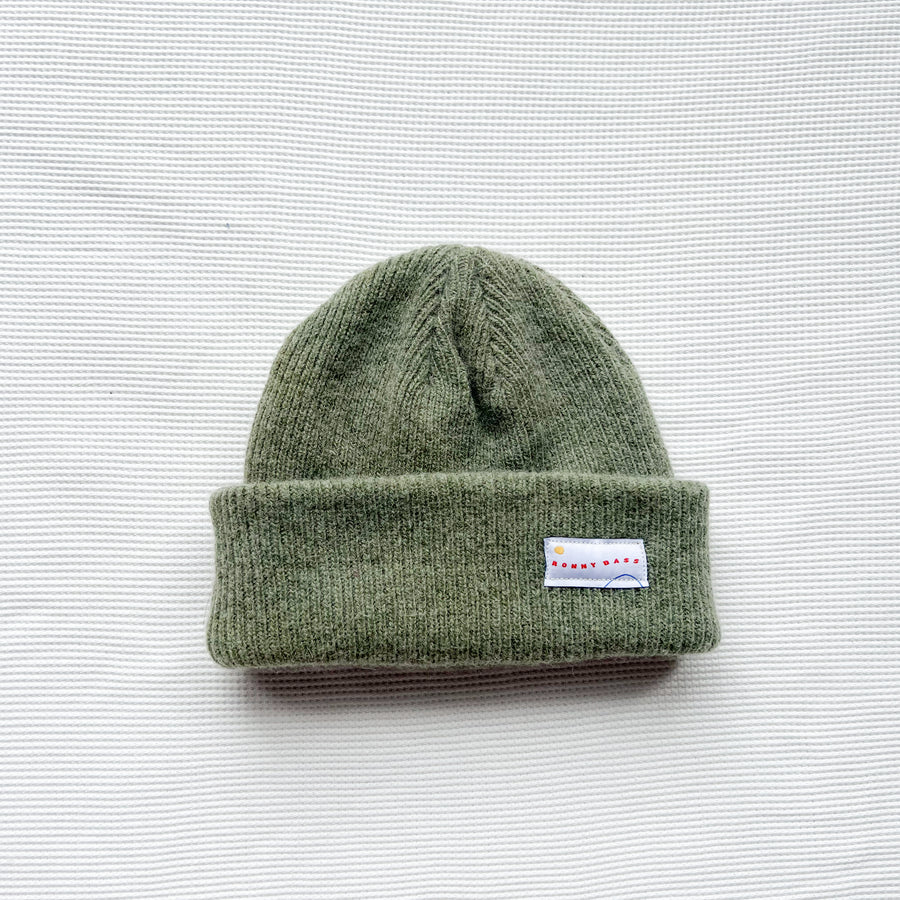 Kelp Merino Wool Cap