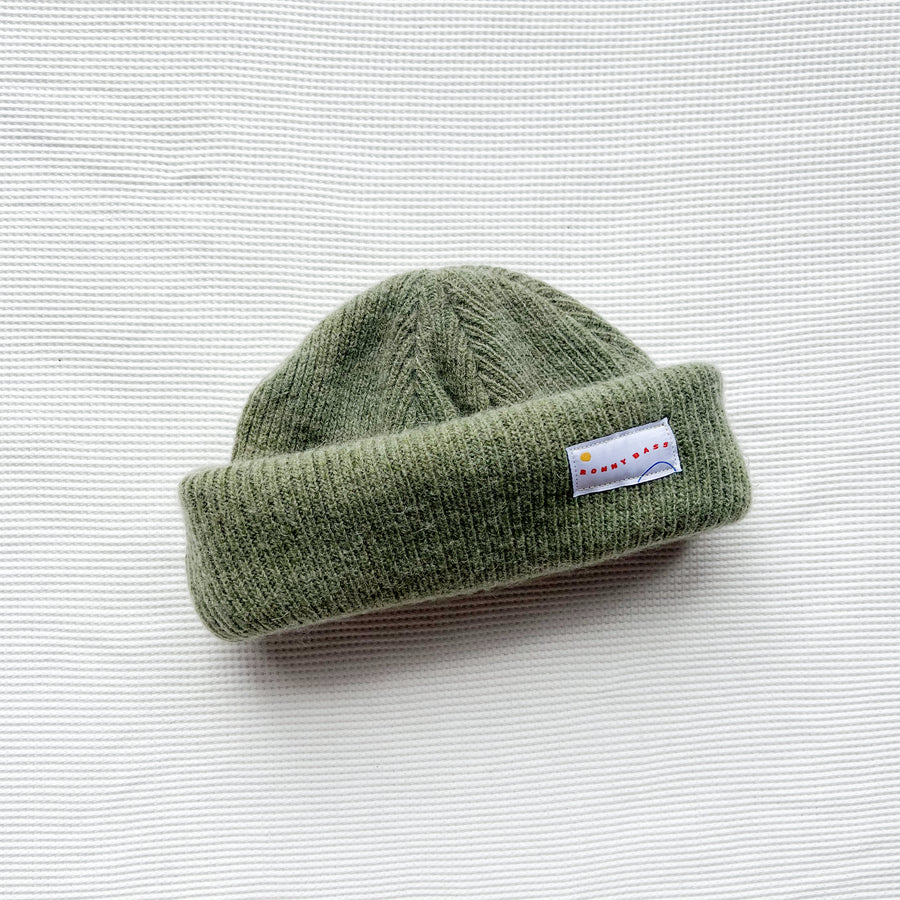 Kelp Merino Wool Cap