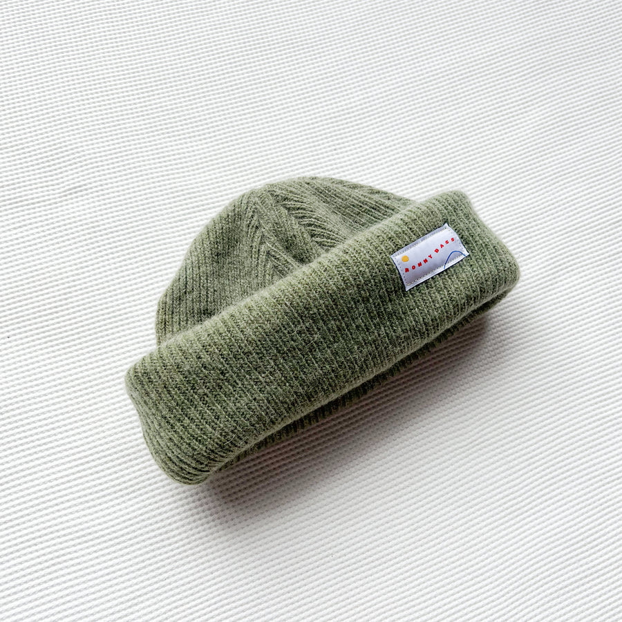 Kelp Merino Wool Cap