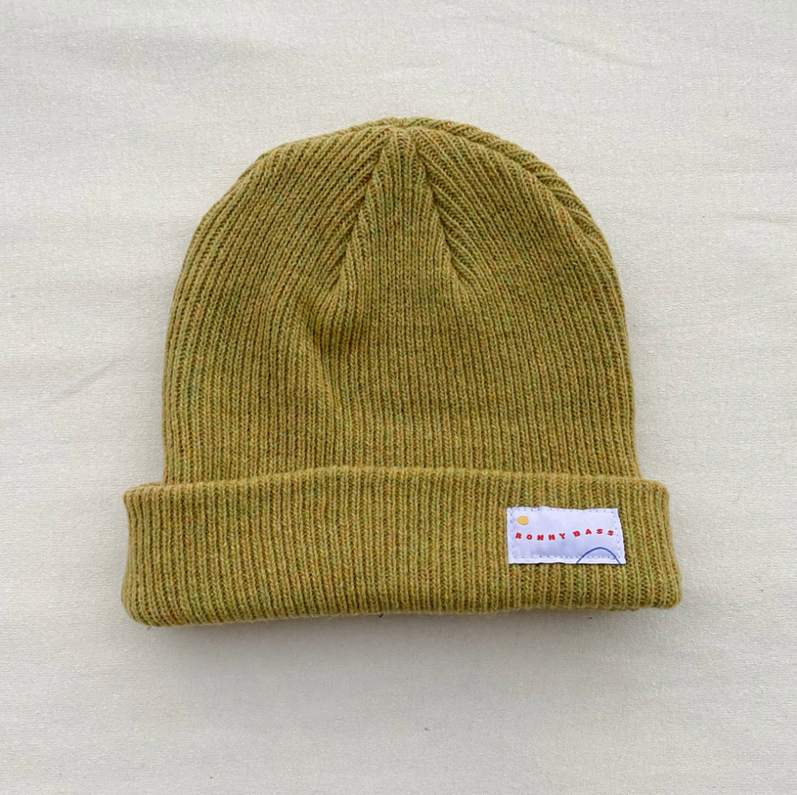 Ochre Merino Wool Cap