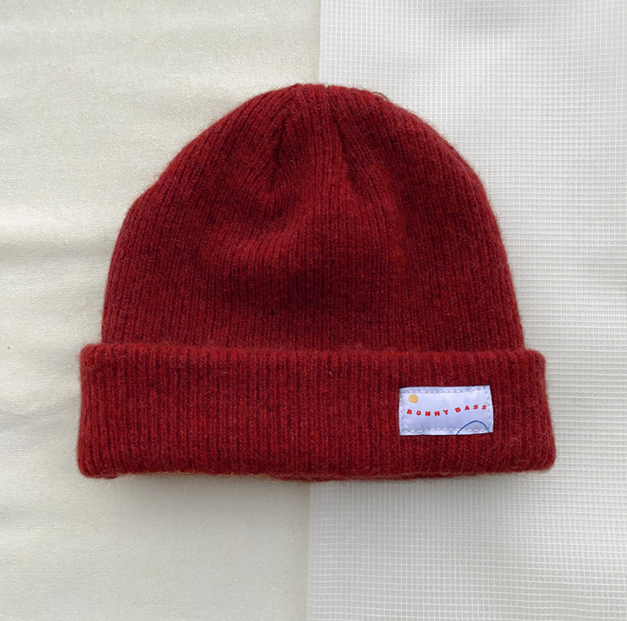 Poppy Merino Wool Cap